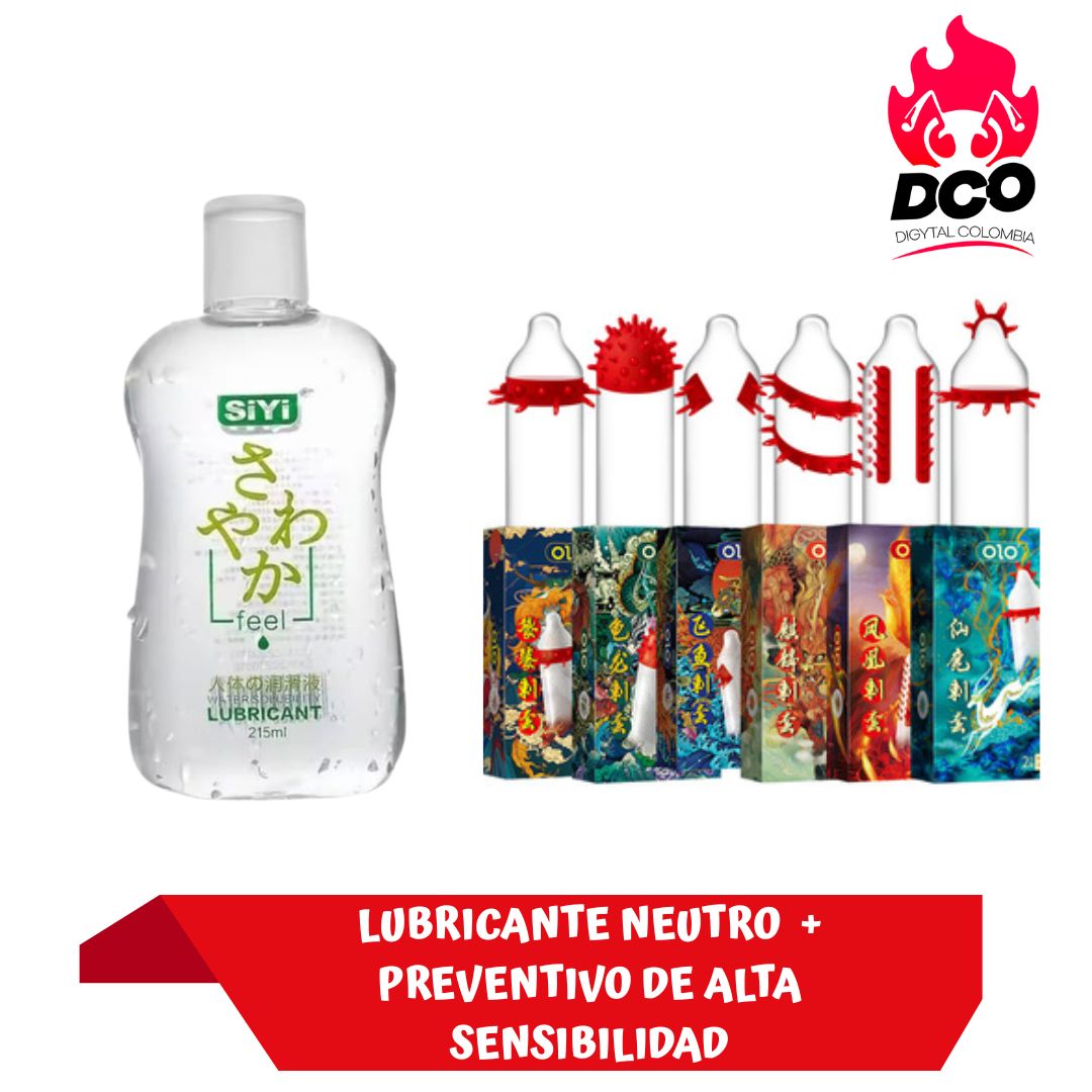 LUBRICANTE NEUTRO + PRESERVATIVO